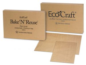 Bagcraft Packaging 030008 EcoCraft Bake 'N' Reuse 12 x 16 Half Size  Parchment Paper Pan Liner - 1000/Case